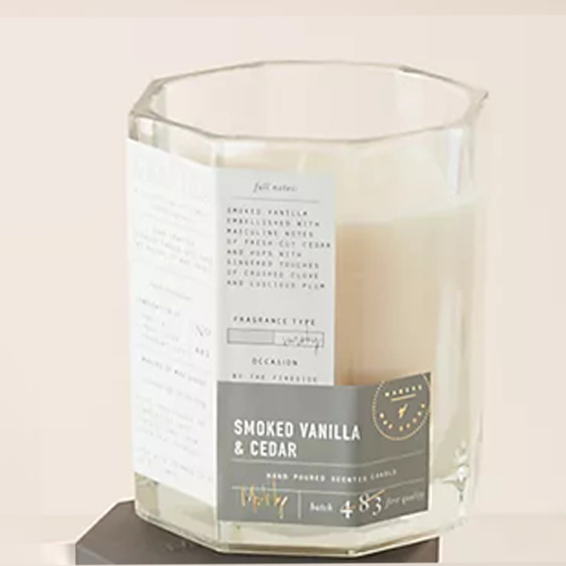 M&Scent สามารถใช้ฝาไม้ผ้าฝ้ายไส้ตะเกียงเรือแก้วได้หลายชนิดที่ผสมเทียนแก้วประดิษฐ์