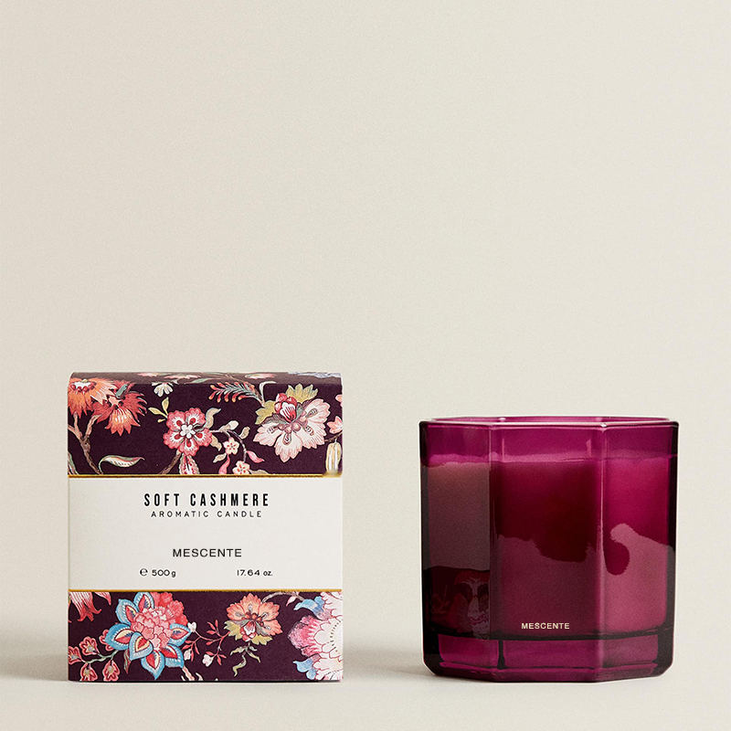 M&Scent เทียนหอมคริสต์มาสและเทียนหอมอโรมาเธอราพีอโรมาเทียนหอมในเตาอบสีดำ
