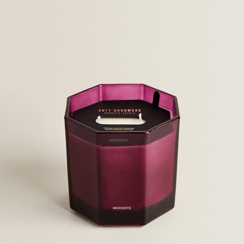 M&Scent เทียนหอมคริสต์มาสและเทียนหอมอโรมาเธอราพีอโรมาเทียนหอมในเตาอบสีดำ