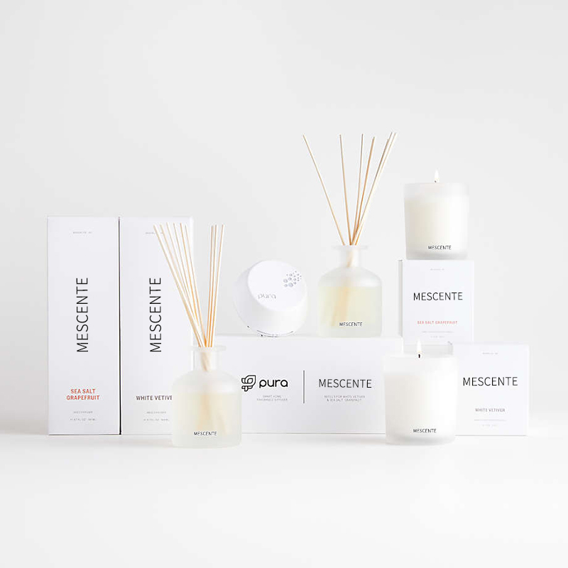 M&Scent ชุดของขวัญน้ำหอมกระจายกลิ่นอโรม่าและสีม่วงพร้อมกล่อง