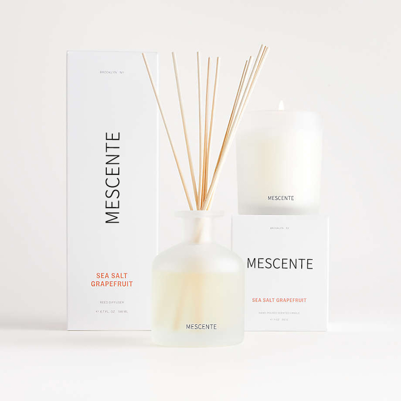 M&Scent ชุดของขวัญน้ำหอมกระจายกลิ่นอโรม่าและสีม่วงพร้อมกล่อง