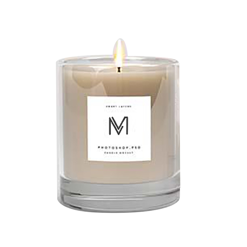 โรงงานขายส่ง M&Scent เทียนหอมระบบควบคุมถั่วเหลืองฉลากส่วนตัวพร้อมกล่องจำนวนมาก