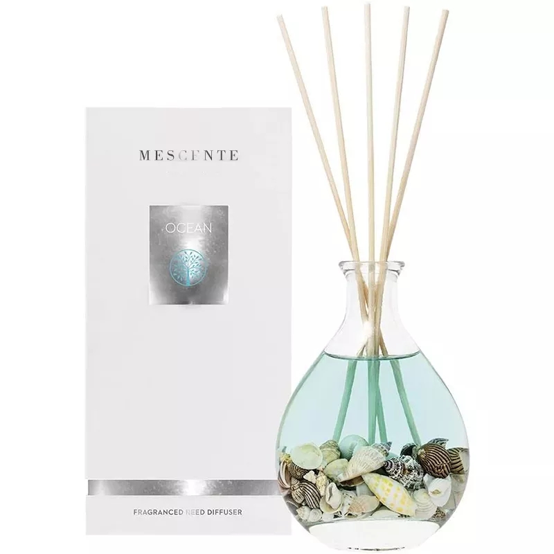 M&Scent สามารถทดสอบฉลากส่วนตัวไม้หวายชุดกระจายกกพร้อมจุก