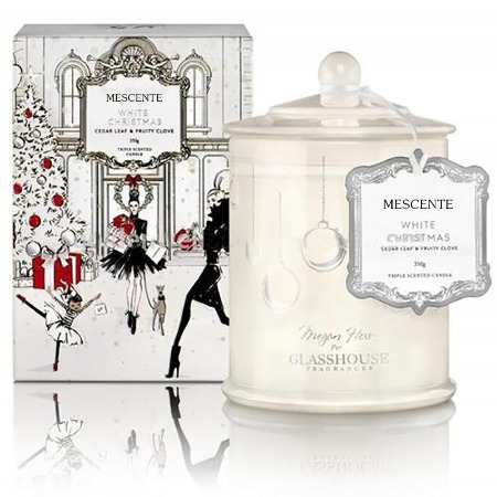 M&Scent ตัวอย่างฉลากส่วนตัวของคริสต์มาสขวดทรงโดมเทียนหอมถั่วเหลืองพร้อมฝาปิด