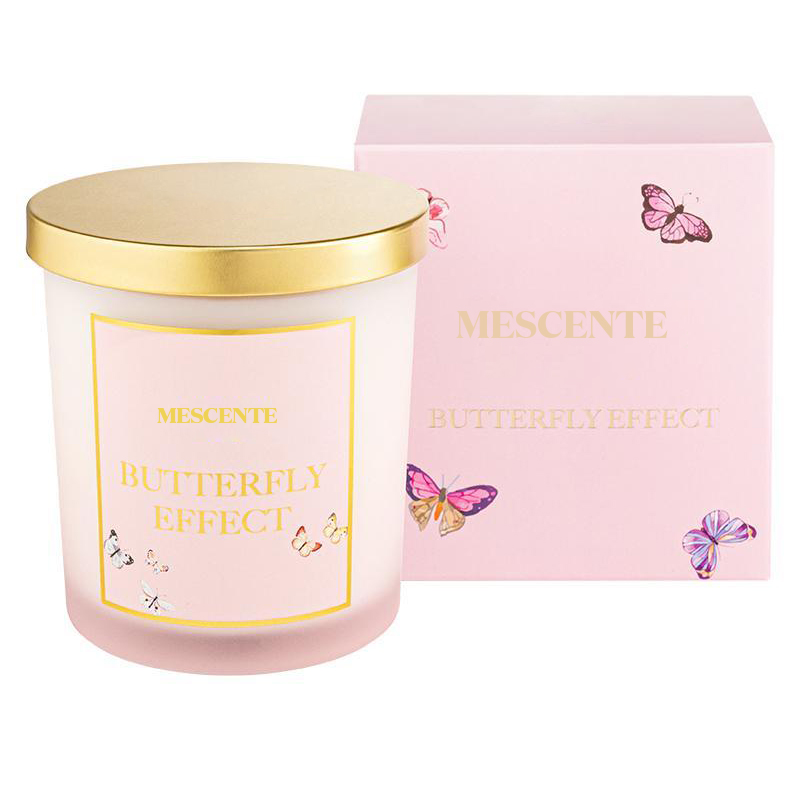 M&Scent ให้สิทธิพิเศษเพิ่มเติมเพิ่มเติมพร้อมระบบควบคุมส่วนตัว คริสต์มาส Kerzen กลิ่นหอมของถั่วเหลืองพร้อมฝาปิด