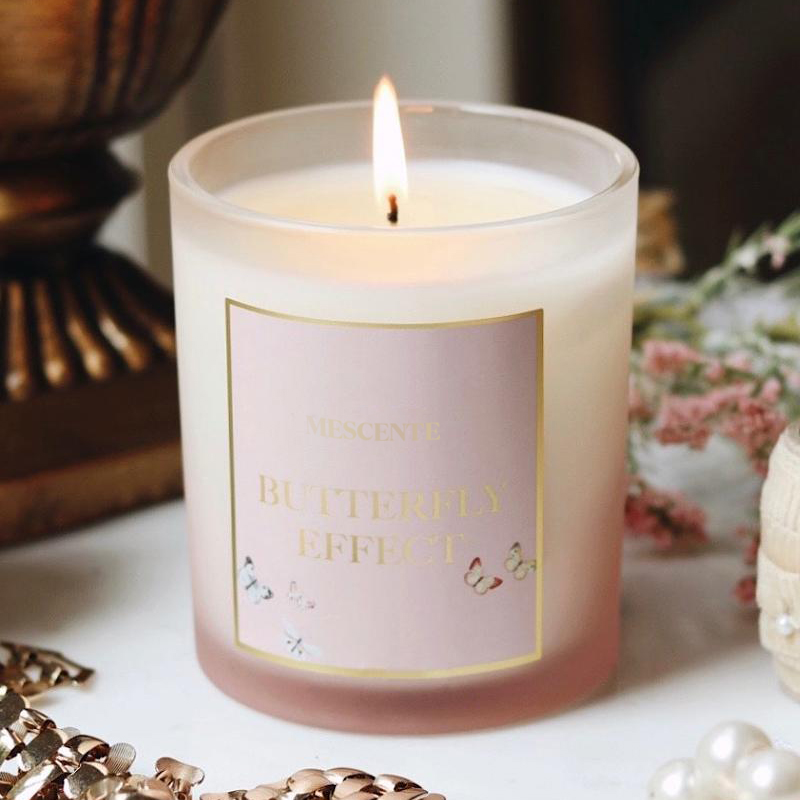 M&Scent ให้สิทธิพิเศษเพิ่มเติมเพิ่มเติมพร้อมระบบควบคุมส่วนตัว คริสต์มาส Kerzen กลิ่นหอมของถั่วเหลืองพร้อมฝาปิด