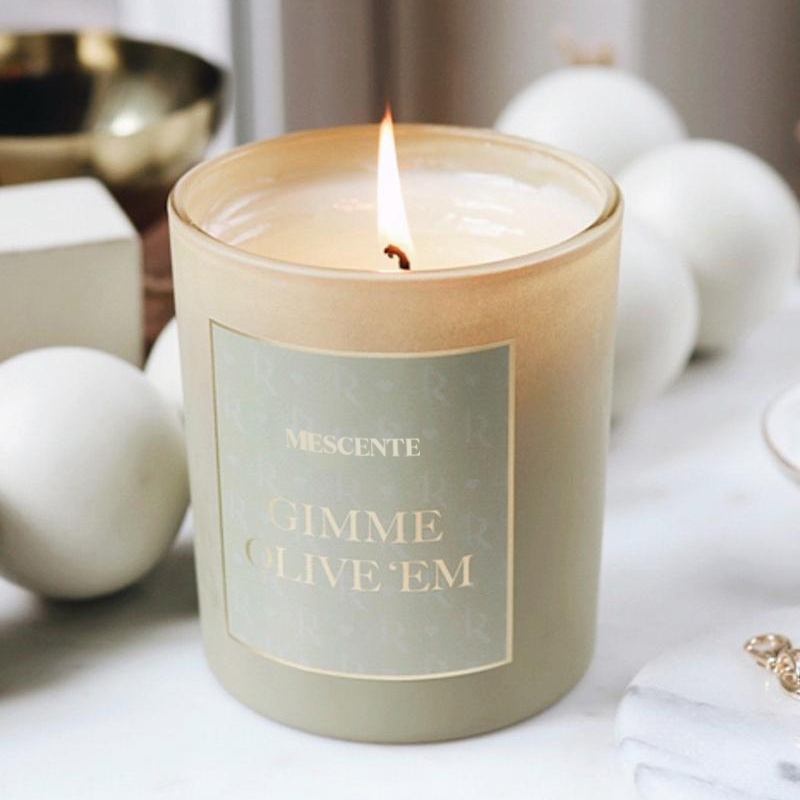 M&Scent ให้สิทธิพิเศษเพิ่มเติมเพิ่มเติมพร้อมระบบควบคุมส่วนตัว คริสต์มาส Kerzen กลิ่นหอมของถั่วเหลืองพร้อมฝาปิด