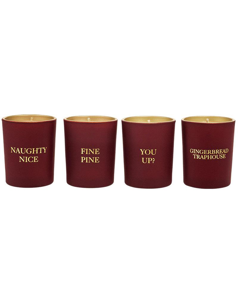 M&Scent ชุดเทียนหอมของขวัญตกแต่งบ้าน 4 ชิ้น