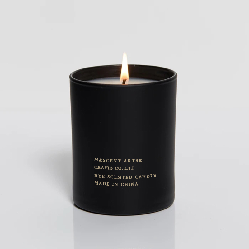 M&Scent สิทธิพิเศษฉลากส่วนตัวราคาถูกในไส้ตะเกียงไม้สีขาวขนาดใหญ่