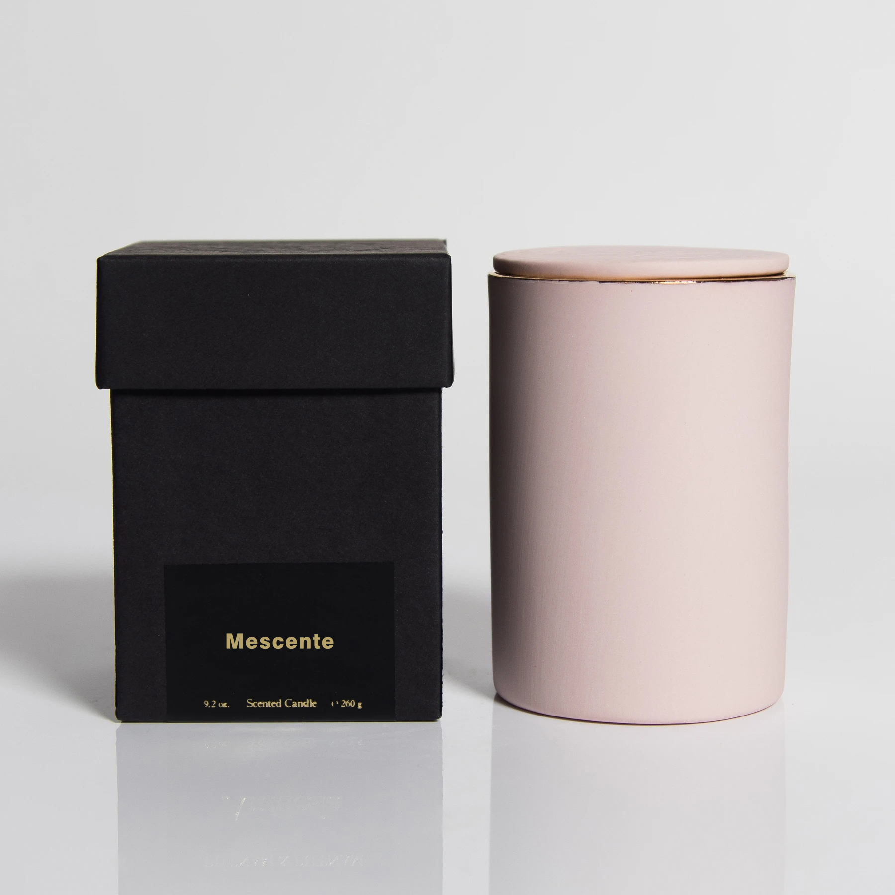 M&Scent รองรับที่วางแก้วหรูหราชุดของขวัญเทียนหอมน้ำมันหอมราคาถูกพร้อมโลโก้