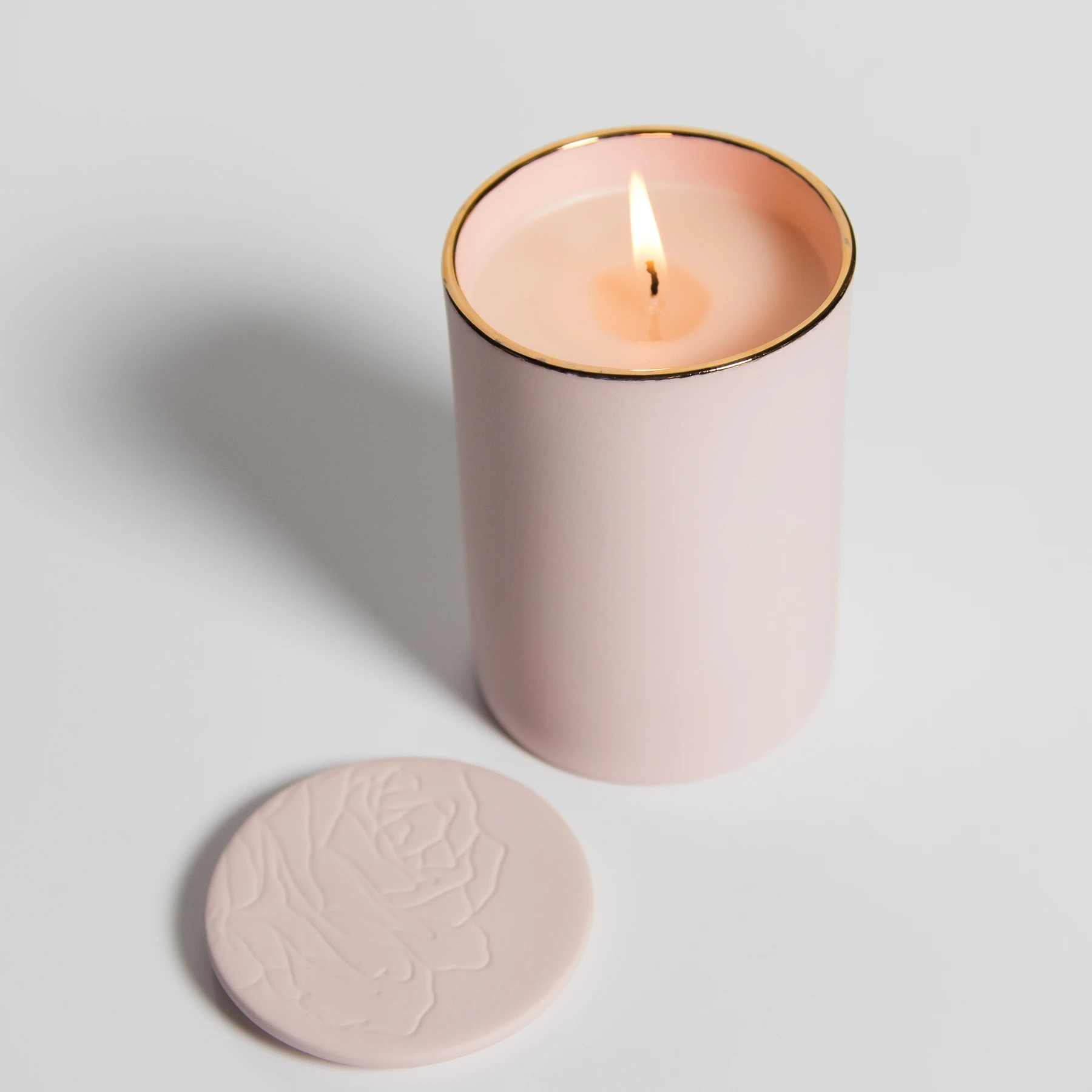M&Scent รองรับที่วางแก้วหรูหราชุดของขวัญเทียนหอมน้ำมันหอมราคาถูกพร้อมโลโก้