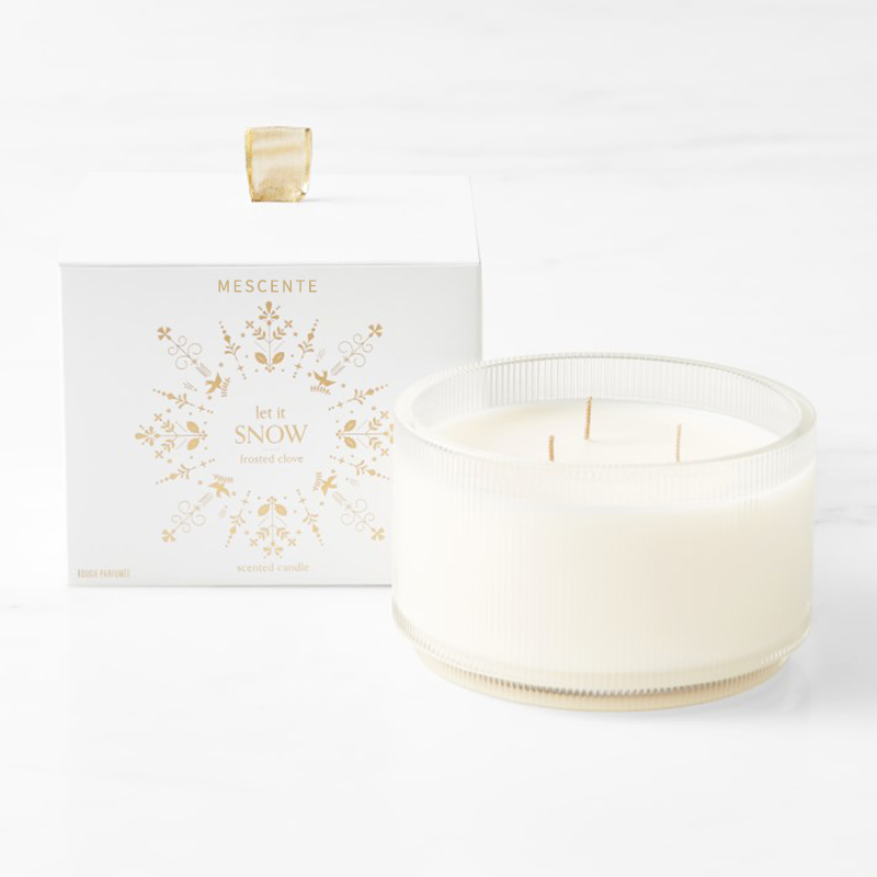 M&Scent Custom Made Logo เทียนหอมถั่วเหลืองออร์แกนิคแบบโฮมเมดฉลากในห้องครัวส่วนตัว
