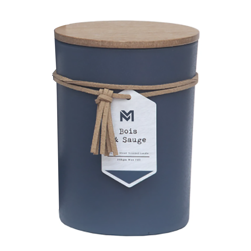 M&S กลิ่นขายส่งฉลากส่วนตัวฝาไม้กลิ่นอโรมาเธอราพีชุดของขวัญถั่วเหลืองในนั้น