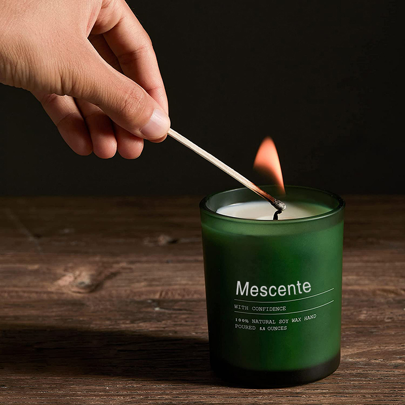 M&Scent เทียนหอมตกแต่งงานแต่งงานโถจัสมินและเทียนหอมกระดังงาพร้อมฉลากจำนวนมาก