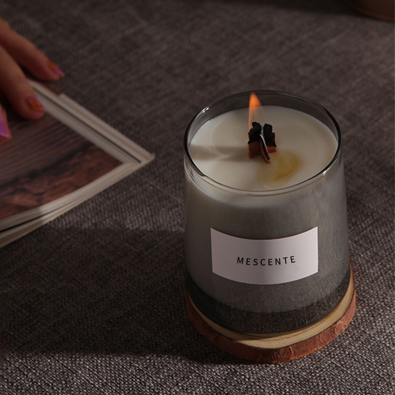 M&Scent ประสิทธิภาพภายในไส้เทียนไม้เทียนหอมเทียนหอมเทียนงานแต่งงาน