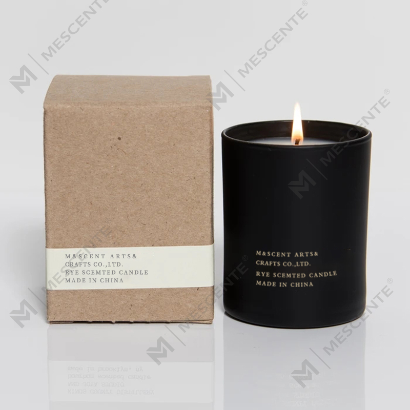 M&Scent ขายส่งฉลากส่วนตัวราคาถูกเทียนน้ำมันหอมระเหยไส้ตะเกียงไม้สีขาวขนาดใหญ่