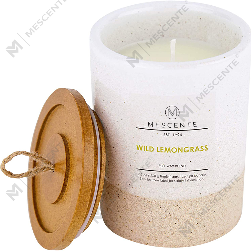 M&Scent ผู้ถือแก้วฉลากส่วนตัวแบบกำหนดเองขายส่งเทียนหอมพร้อมคริสตัลจำนวนมาก