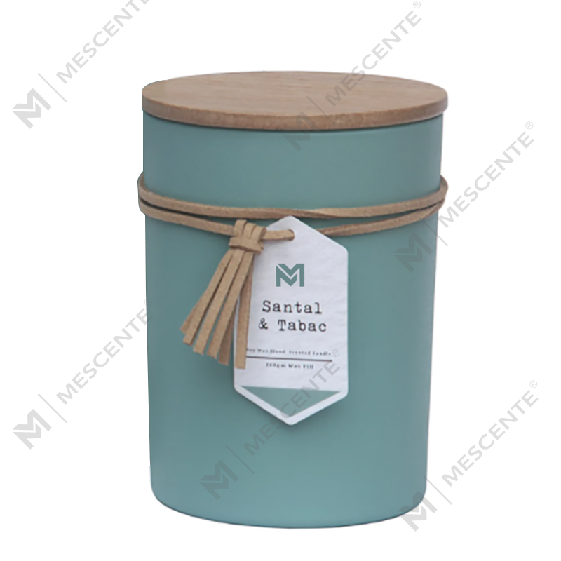 M&S กลิ่นขายส่งฉลากส่วนตัวฝาไม้กลิ่นอโรมาเธอราพีชุดของขวัญเทียนขี้ผึ้งถั่วเหลืองในขวดแก้ว