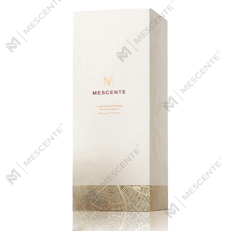M&Scent ขายส่งขวดแก้วหรูหรา Stik ไฟเบอร์สกรูไม้กลมชุดของขวัญ Aroma Reed Diffuser