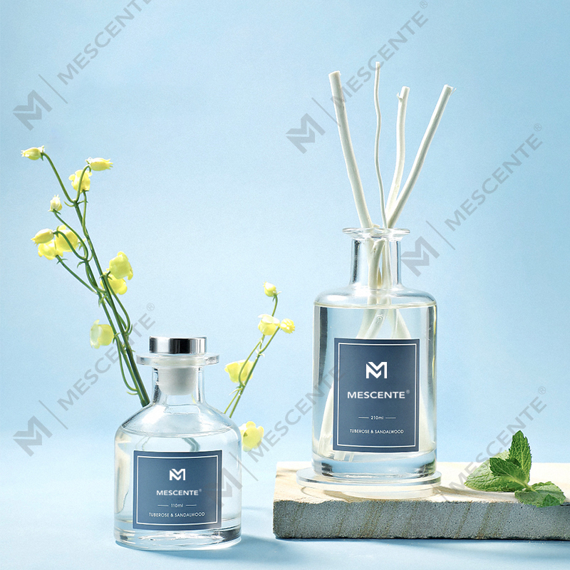 M&Scent ขวดแก้วหรูขายส่ง 2025 มาใหม่ออกแบบล่าสุดกกกระจาย
