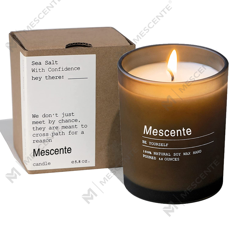 M&Scent เทียนหอมตกแต่งงานแต่งงานแบบกำหนดเอง โถจัสมินและเทียนหอมกระดังงาพร้อมฉลากจำนวนมาก