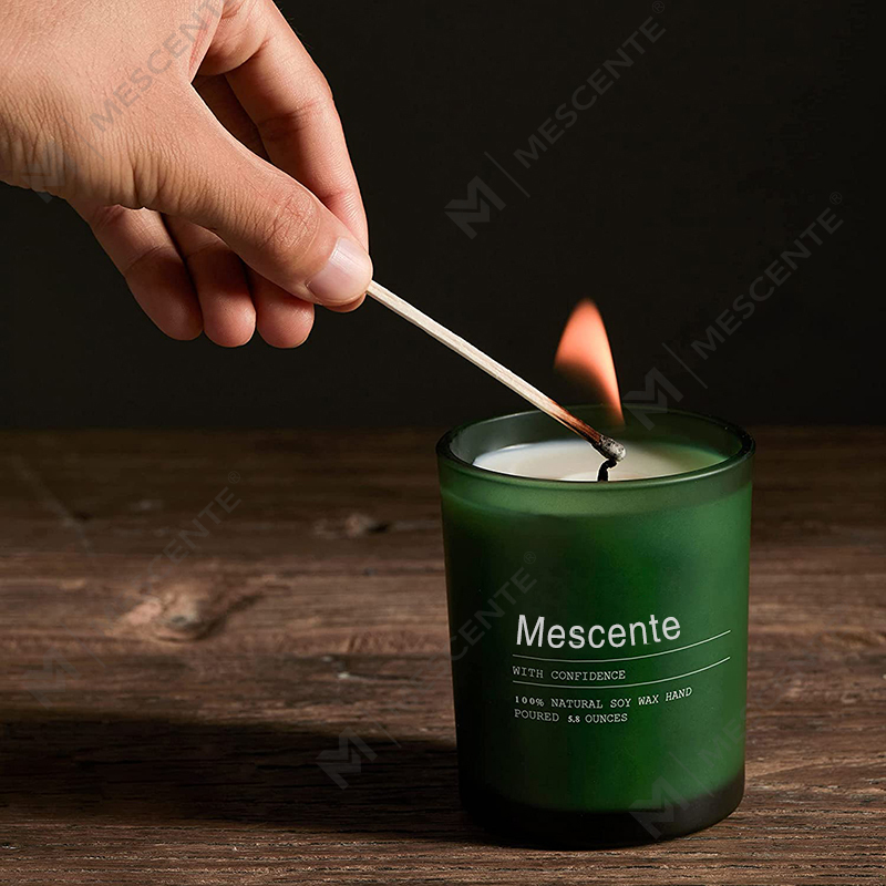 M&Scent เทียนหอมตกแต่งงานแต่งงานแบบกำหนดเอง โถจัสมินและเทียนหอมกระดังงาพร้อมฉลากจำนวนมาก