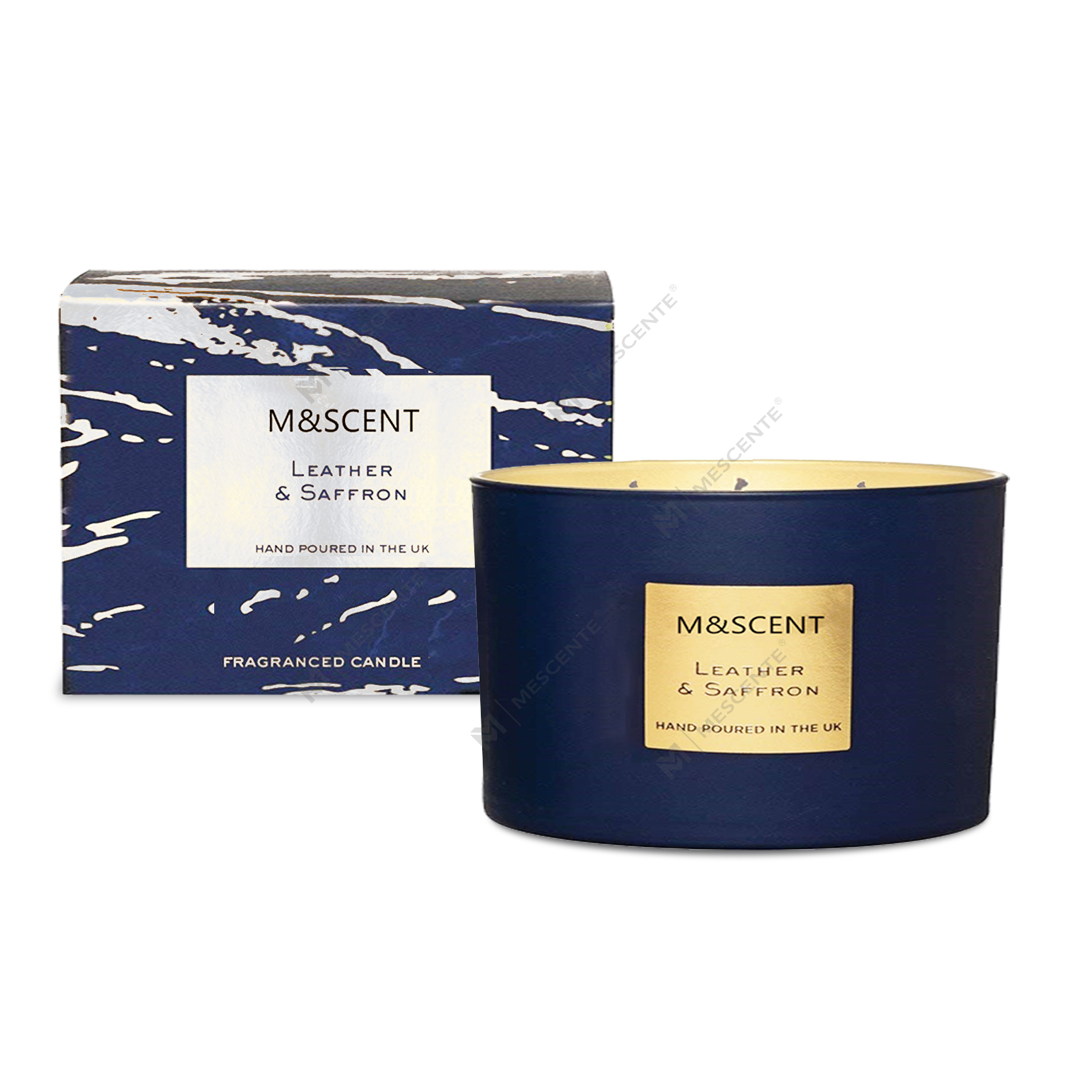 M&Scent ขายส่งชุดของขวัญเทียนหอมอโรมาเทอราพี 3 ไส้ตะเกียง