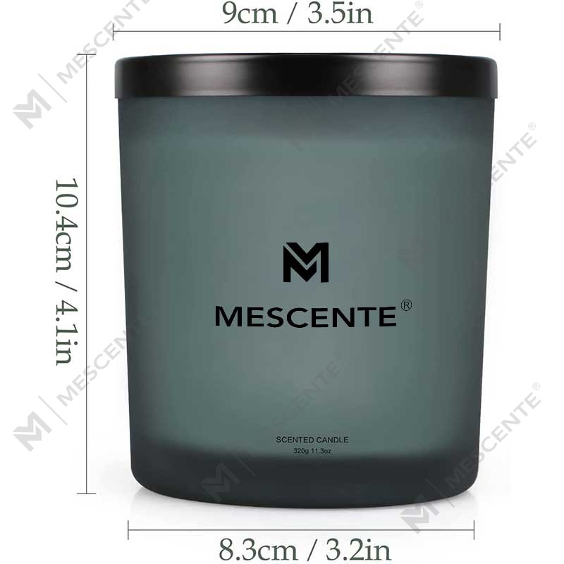 M&Scent ขายส่งที่กำหนดเองหรูหราที่ขายดีที่สุดฉลากส่วนตัวไส้ตะเกียงลาเวนเดอร์เทียนหอมขี้ผึ้งถั่วเหลือง