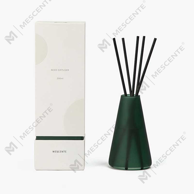 ขายส่ง Oem 200ml กล่องบรรจุภัณฑ์หรูหราหวาย Sticks ชุดของขวัญ Aroma Reed Diffuser