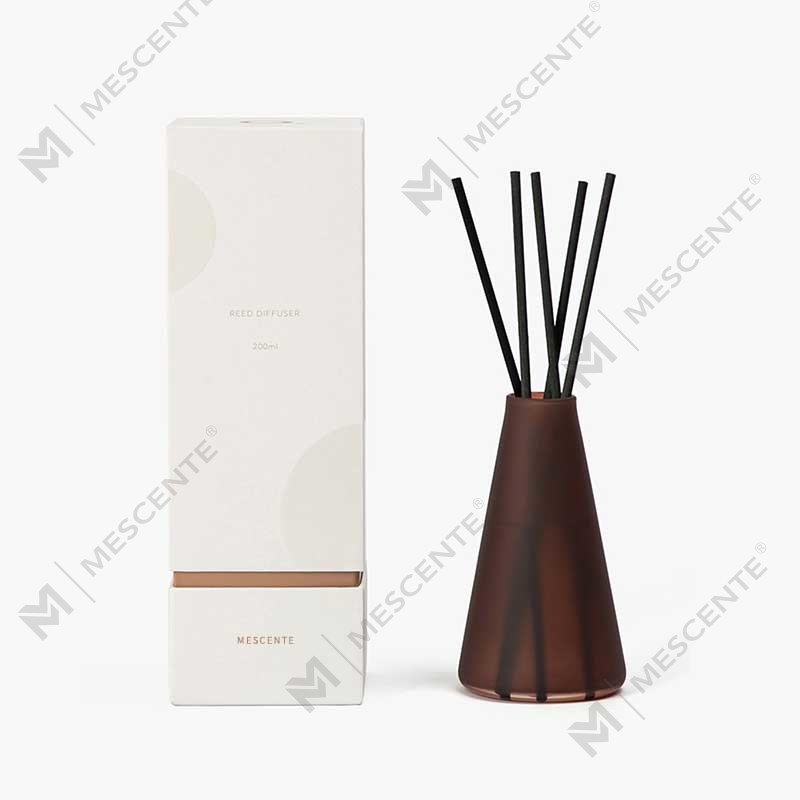 ขายส่ง Oem 200ml กล่องบรรจุภัณฑ์หรูหราหวาย Sticks ชุดของขวัญ Aroma Reed Diffuser