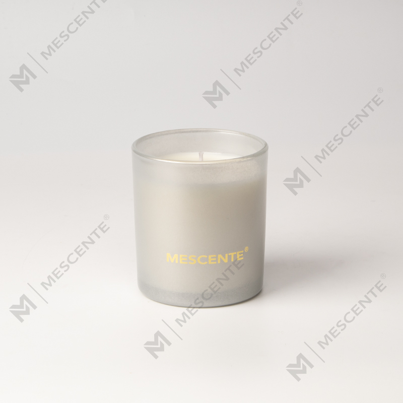 M&Scent ฉลากส่วนตัวขวดเทียนคริสต์มาสสีดำ เทียนหอมอโรมาเธอราพี