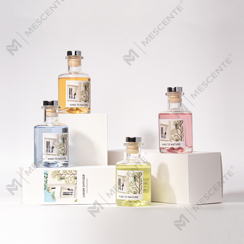 M&Scent เครื่องกระจายกลิ่นน้ำมันหอมระเหยขวดใหญ่สำหรับตกแต่งอย่างหรูหราพร้อมชุดของขวัญดอกไม้แห้ง