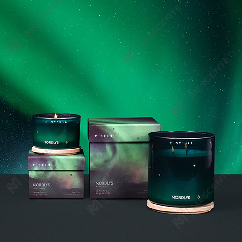 M&Scent หรูหราทำเองคริสต์มาสเทียนหอมขี้ผึ้งถั่วเหลืองตกแต่งพร้อมกล่องของขวัญ
