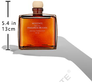 M&Scent หรูหราที่กำหนดเองขนาดใหญ่ Rose Gold ขวดแก้วดอกไม้ฉลากส่วนตัว Liquid Reed Diffuser พร้อมกล่องของขวัญ