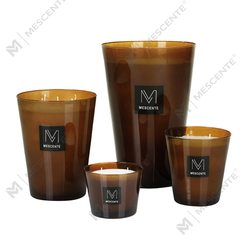 M&Scent Luxury ป้ายชื่อส่วนตัวอโรมาเธอราพีไม้ Wick เทียนขี้ผึ้งถั่วเหลือง, ชุดทำเทียน DIY