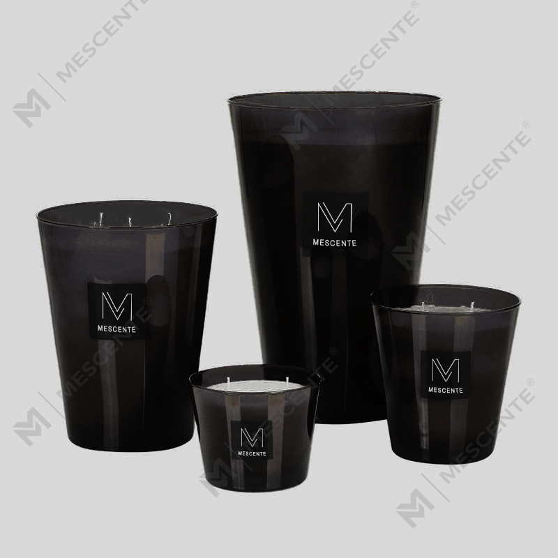 M&Scent Luxury ป้ายชื่อส่วนตัวอโรมาเธอราพีไม้ Wick เทียนขี้ผึ้งถั่วเหลือง, ชุดทำเทียน DIY