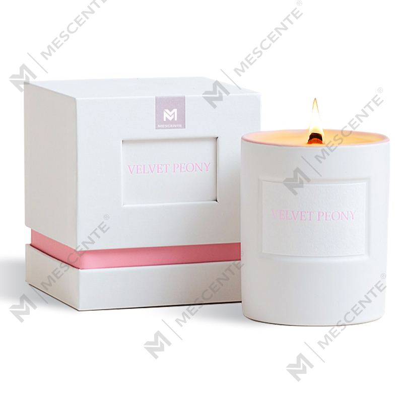 M&Scent ขายส่งขวดแก้วน้ำหอมสำหรับบ้านสุดหรูแบบกำหนดเองเทียนขี้ผึ้งถั่วเหลือง