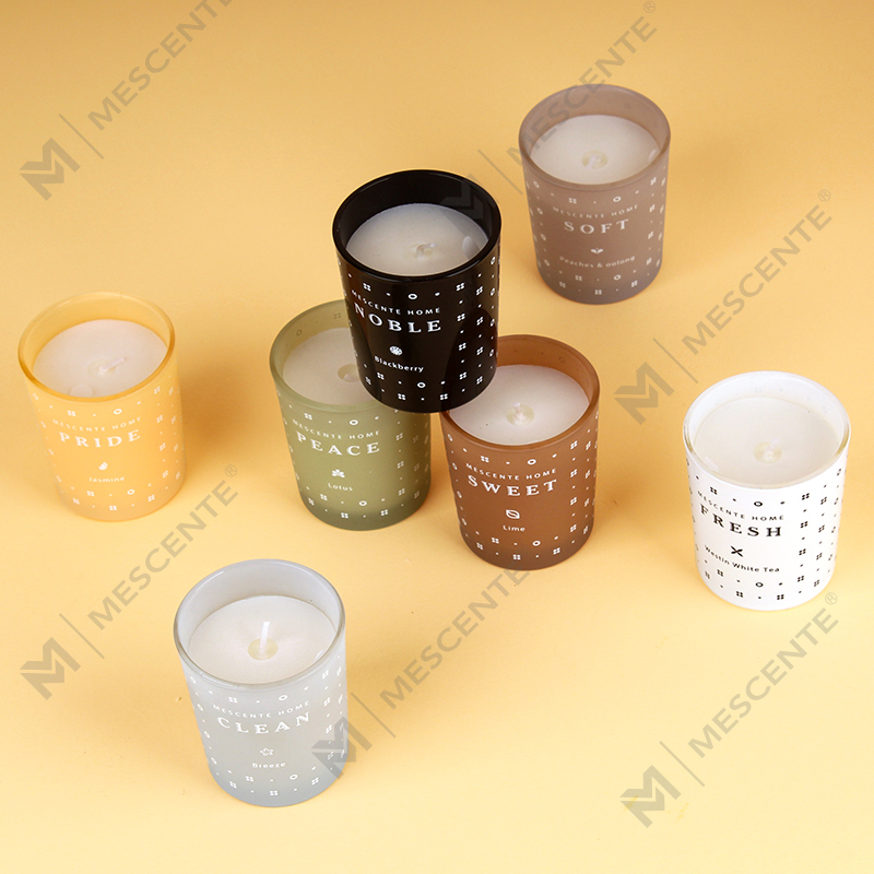 M23352 ชุดเทียนหอมขี้ผึ้งถั่วเหลืองในครัวเรือน 3 แพ็ค