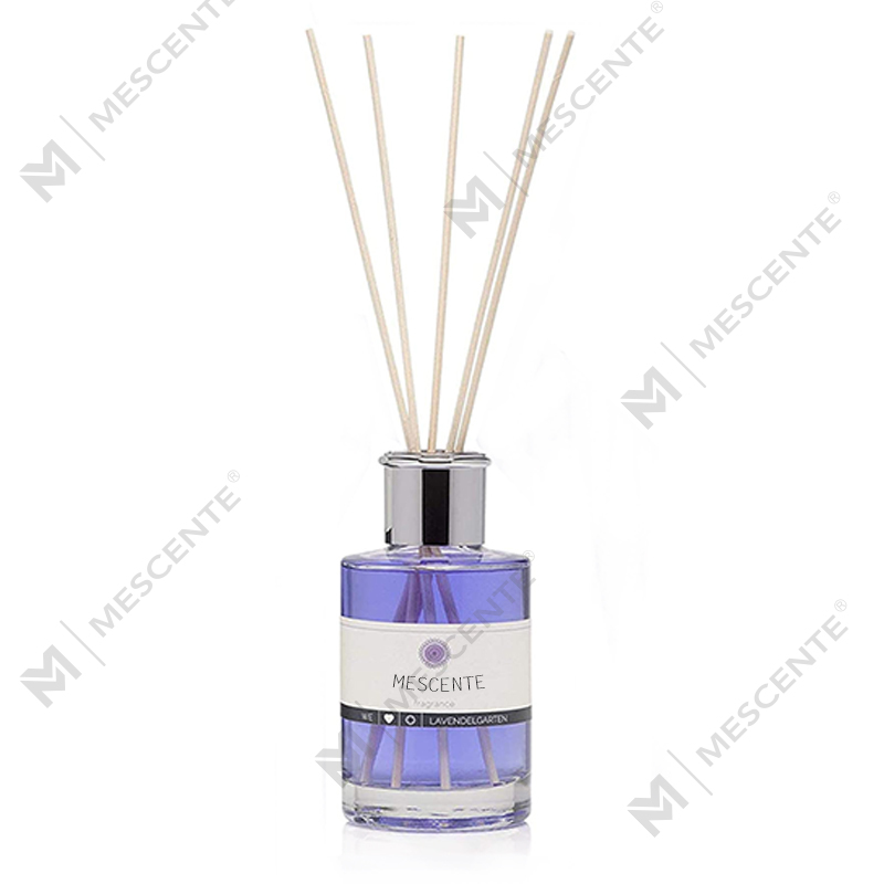 M&Scent หรูหราที่กำหนดเองขวดขนาดใหญ่ดอกไม้ฉลากส่วนตัวไม้กระจายกกของเหลวพร้อมกล่องของขวัญ