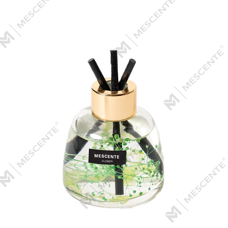 มินิไวท์ขวดน้ำหอมดอกไม้ Aroma Reed Diffuser Oil, Fragrance Thailand Reed Diffuser Gift Set