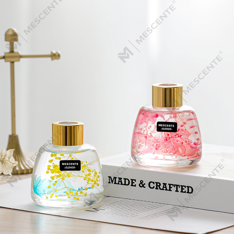 มินิไวท์ขวดน้ำหอมดอกไม้ Aroma Reed Diffuser Oil, Fragrance Thailand Reed Diffuser Gift Set