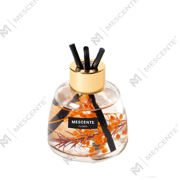มินิไวท์ขวดน้ำหอมดอกไม้ Aroma Reed Diffuser Oil, Fragrance Thailand Reed Diffuser Gift Set
