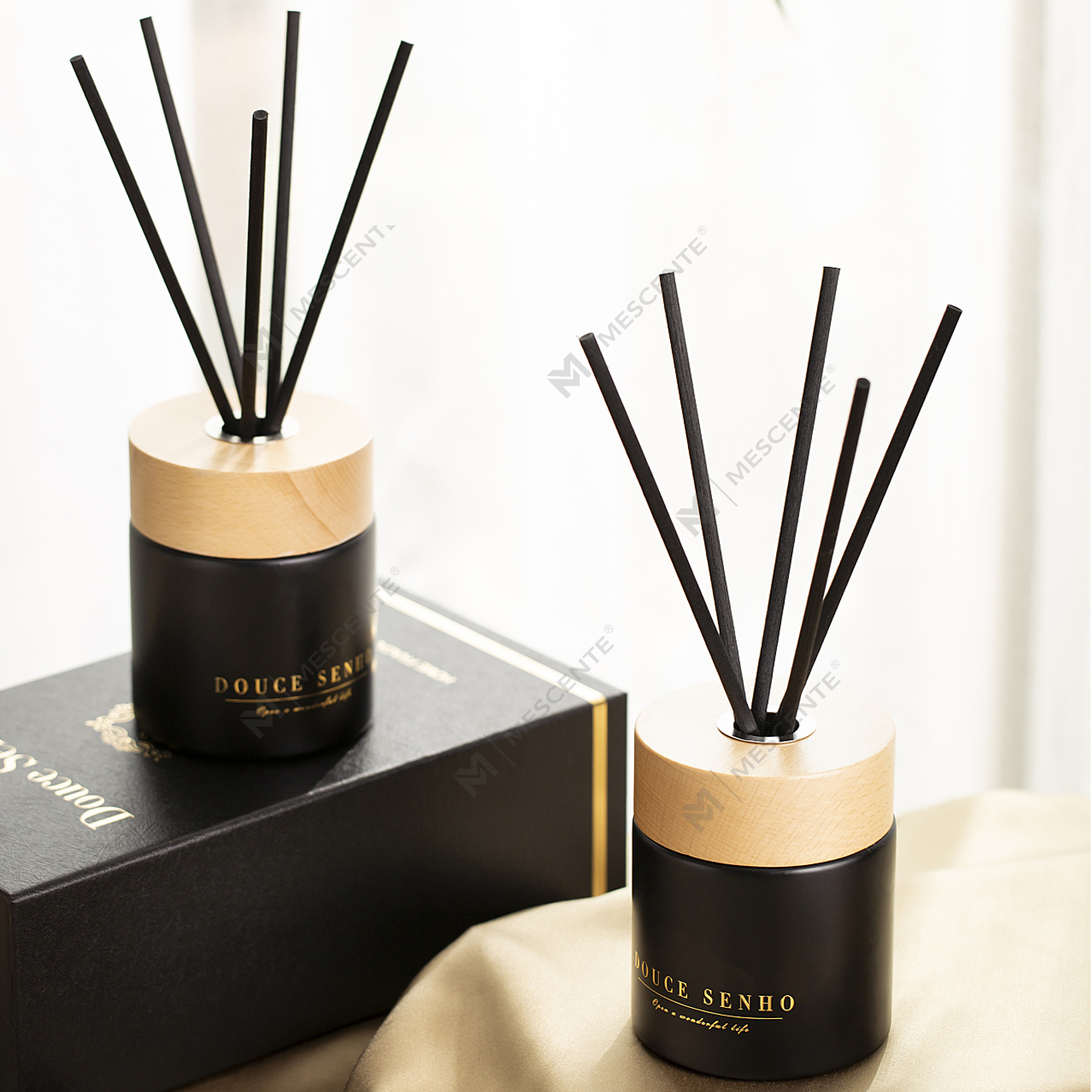 M&Scent น้ำหอมขวดดำ Aroma Reed Diffuser Oil, Fragrance Thailand Reed Diffusers Gift Set