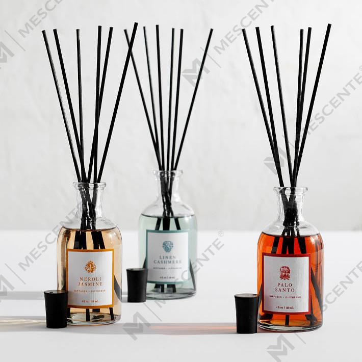 ขายส่งที่กำหนดเองโรงแรม Black Aroma Reed Diffuser ThailandA29220-Export pass