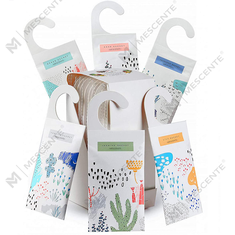 M&Scent ดีไซน์ใหม่ ปรับแต่งซองหอมแบบแขวน, ซองหอมในตู้เสื้อผ้า
