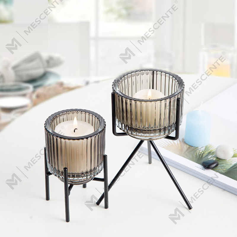 M&Scent เชิงเทียนแก้วคริสตัลตกแต่งหรูหรา, เชิงเทียนจำนวนมาก