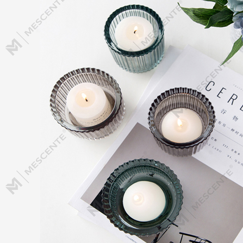 M&Scent เชิงเทียนแก้วคริสตัลตกแต่งหรูหรา, เชิงเทียนจำนวนมาก