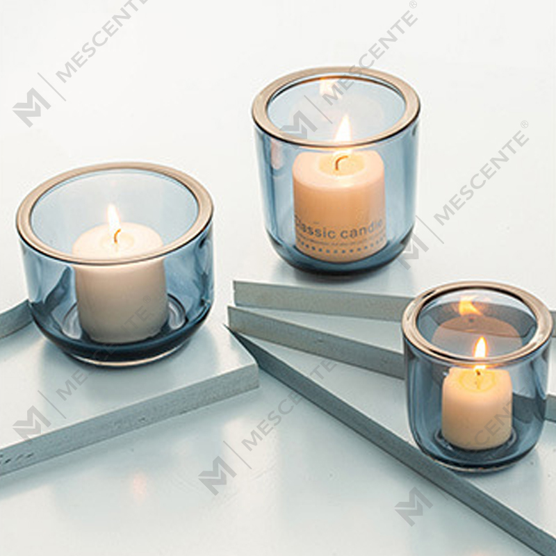 แก้วคริสตัลตกแต่ง M&Scent Deluxe เชิงเทียนเป็นกลุ่ม