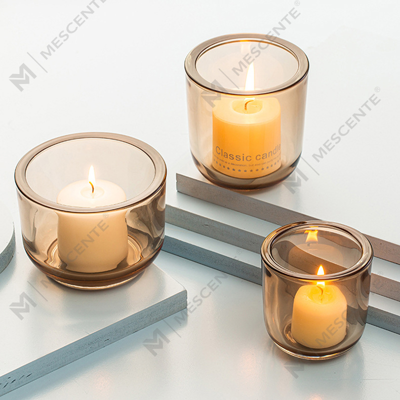 แก้วคริสตัลตกแต่ง M&Scent Deluxe เชิงเทียนเป็นกลุ่ม