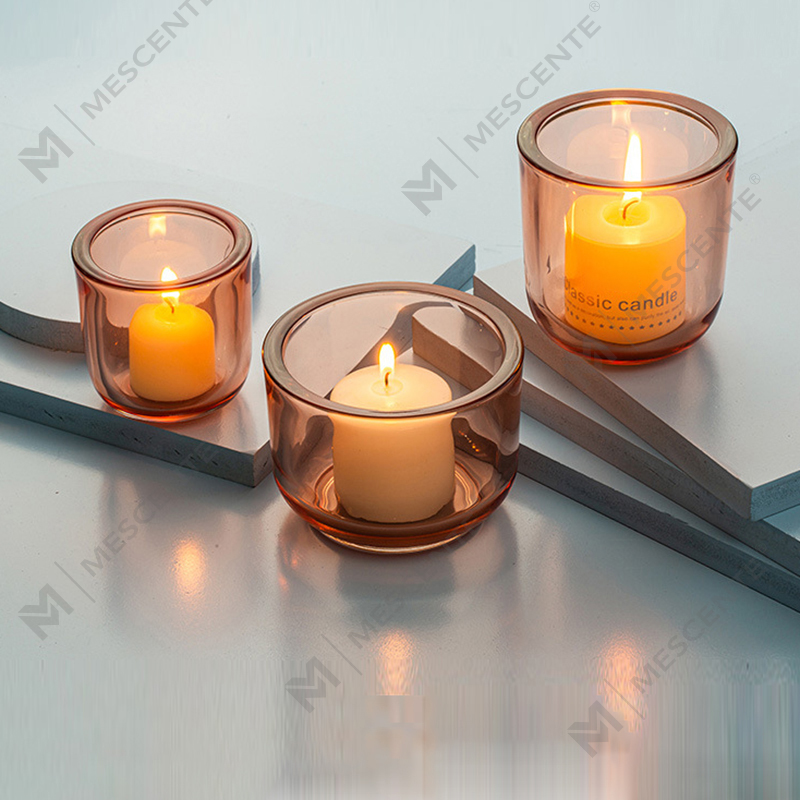 แก้วคริสตัลตกแต่ง M&Scent Deluxe เชิงเทียนเป็นกลุ่ม